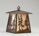 Meyda Tiffany - 82647 - One Light Wall Sconce - Tall Pines - Antique Copper