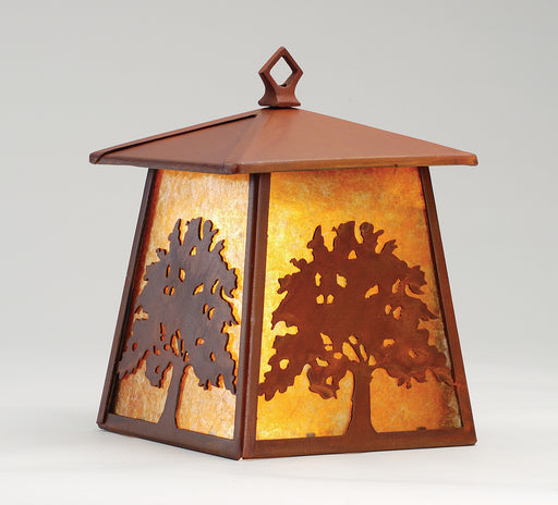 Meyda Tiffany - 82677 - One Light Wall Sconce - Oak Tree - Rust