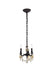 Elegant Lighting - 9103D10DB/RC - Three Light Pendant - Lillie - Dark Bronze