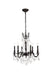 Elegant Lighting - 9206D23DB/RC - Six Light Chandelier - Rosalia - Dark Bronze