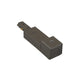 W.A.C. Lighting - HBXLE-DB - Track Connector - 120V Track - Dark Bronze