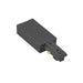 W.A.C. Lighting - HLE-BK - Track Connector - 120V Track - Black