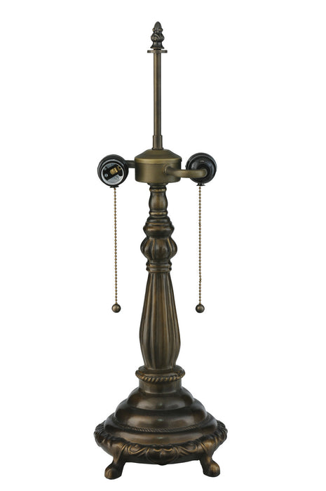 Meyda Tiffany - 118783 - Two Light Table Base Hardware - Nalda - Mahogany Bronze