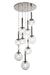 Meyda Tiffany - 163161 - Nine Light Chandelier - Bola - Polished Nickel