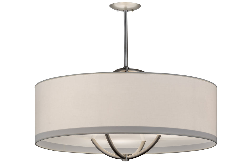 Meyda Tiffany - 169105 - Three Light Pendant - Cilindro - Nickel