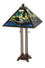 Meyda Tiffany - 81055 - Two Light Table Lamp - Loon - Purple/Blue Bl Ca Ebr