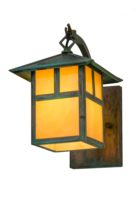 Meyda Tiffany - 84729 - One Light Wall Sconce - Seneca - Verdigris