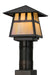 Meyda Tiffany - 92517 - One Light Post Mount - Stillwater - Craftsman Brown