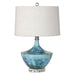 Uttermost - 27059-1 - One Light Table Lamp - Chasida - Blue Ceramic Glaze
