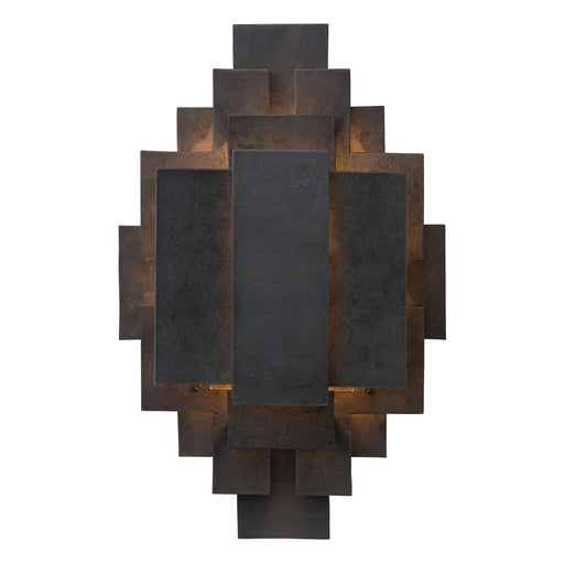 Arteriors - 44325 - One Light Wall Sconce - Trinidad - Blackened Iron