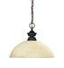 Z-Lite - 100701OB-DGM14 - One Light Pendant - Shark - Olde Bronze