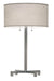 Meyda Tiffany - 157571 - Two Light Table Lamp - Cilindro - Chrome