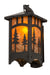 Meyda Tiffany - 162571 - One Light Wall Sconce - Tall Pines - Craftsman Brown