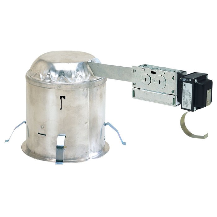 Nora Lighting - NLR-604/1EL - 6`` Low Voltage Housing, Remodel/12V, Elect. Transformer, Max 50W