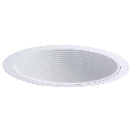 Nora Lighting - NTM-41 - 6`` Stepped Baffle W/ Plastic Ring - Recessed - White
