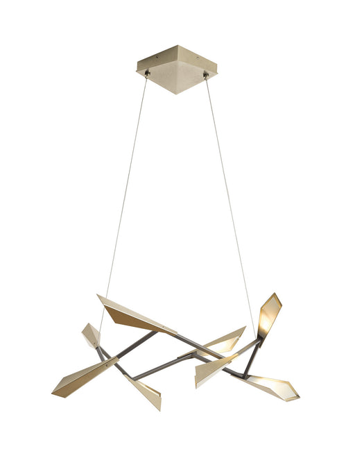 Hubbardton Forge - 135003-LED-STND-84 - LED Pendant - Quill - Soft Gold