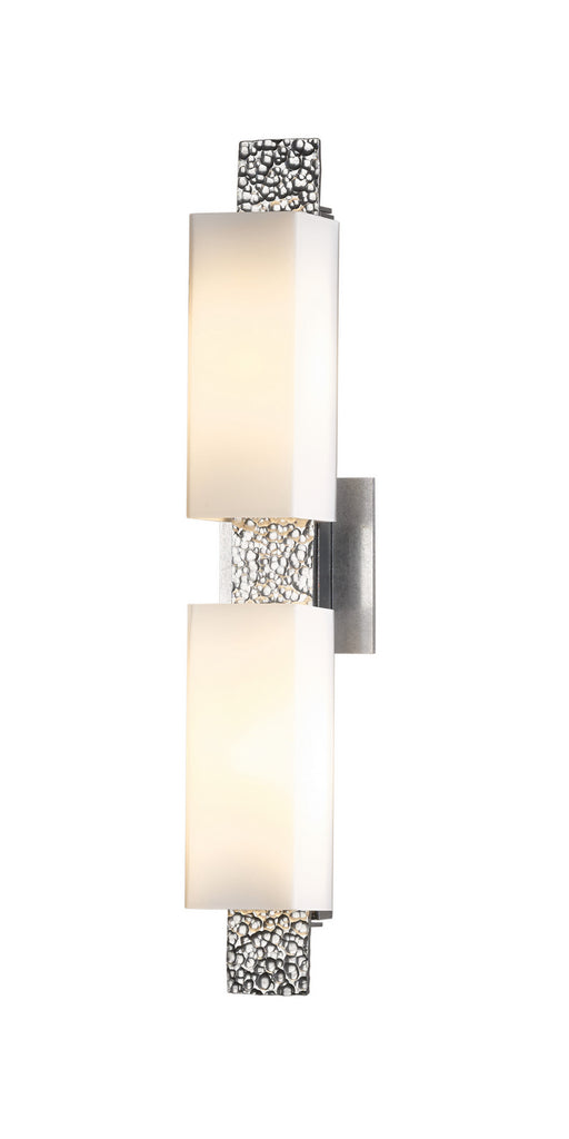 Hubbardton Forge - 207695-SKT-82-GG0441 - Two Light Wall Sconce - Oceanus - Vintage Platinum