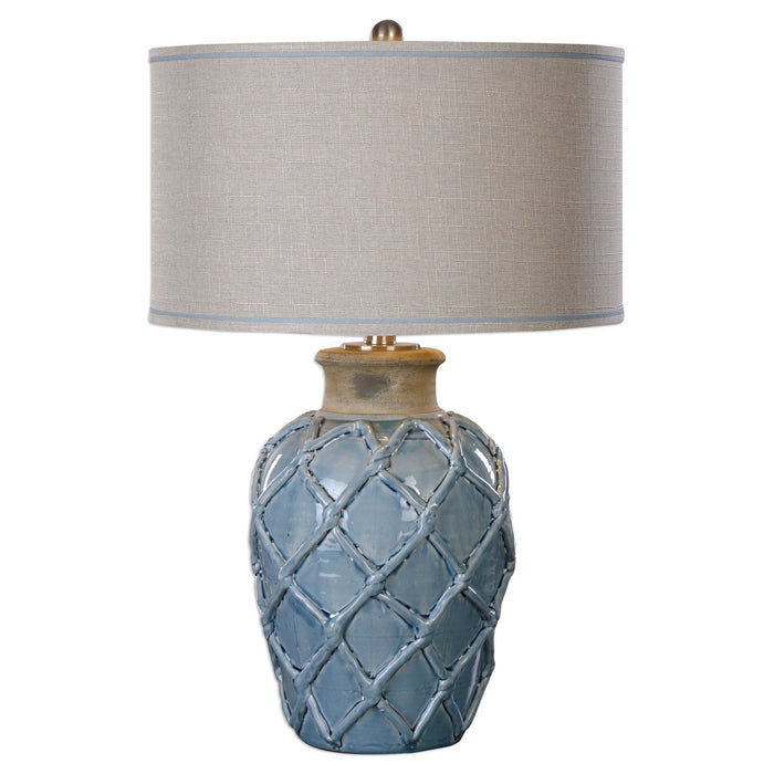 Uttermost - 27139-1 - One Light Table Lamp - Parterre - Pale Blue