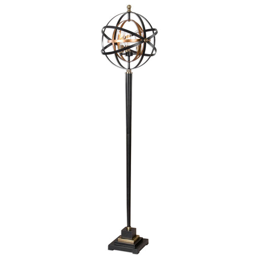 Uttermost - 28087-1 - Three Light Floor Lamp - Rondure - Dark Oil Rubbed Bronze