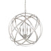 Capital Lighting - 4234BN - Four Light Pendant - Axis - Brushed Nickel