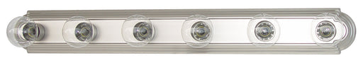Capital Lighting - 8106MN - Six Light Vanity - Independent - Matte Nickel