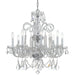 Crystorama - 5008-CH-CL-S - Eight Light Chandelier - Traditional Crystal - Polished Chrome