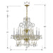 Eight Light Chandelier-Mid. Chandeliers-Crystorama-Lighting Design Store