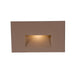 W.A.C. Lighting - WL-LED100F-BL-BZ - LED Step and Wall Light - Ledme Step And Wall Lights - Bronze on Aluminum