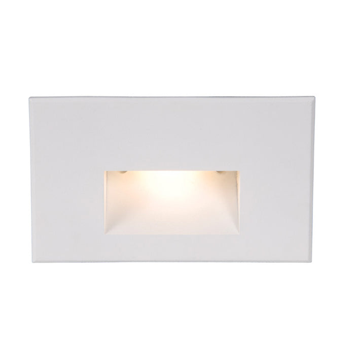 W.A.C. Lighting - WL-LED100F-BL-WT - LED Step and Wall Light - Ledme Step And Wall Lights - White on Aluminum