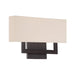 W.A.C. Lighting - WS-13115-BO - LED Wall Sconce - Manhattan - Brushed Bronze