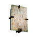 Justice Designs - ALR-5551-DBRZ - Wall Sconce - Alabaster Rocks! - Dark Bronze