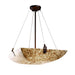 Justice Designs - ALR-9622-25-DBRZ-LED5-5000 - LED Pendant - Alabaster Rocks! - Dark Bronze