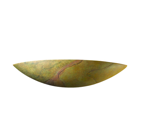 Justice Designs - CER-4200-SLHY-LED2-2000 - LED Lantern - Ambiance - Harvest Yellow Slate