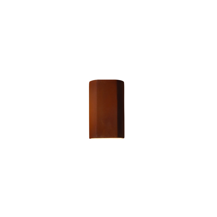 Justice Designs - CER-5500-RRST-LED1-1000 - LED Wall Sconce - Ambiance - Real Rust