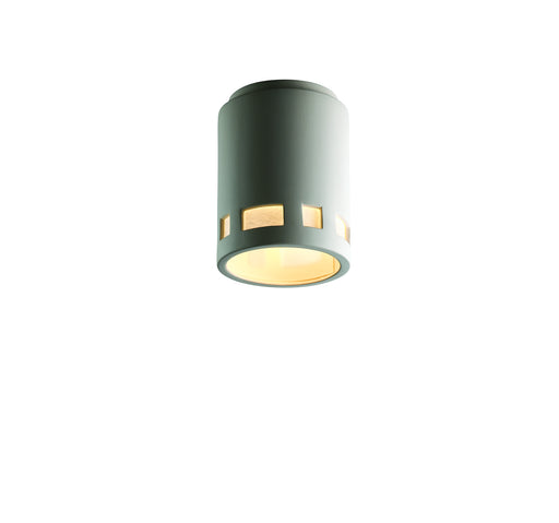 Justice Designs - CER-6107W-BIS-LED1-1000 - LED Flush-Mount - Radiance - Bisque