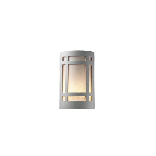 Justice Designs - CER-7485-BIS-LED1-1000 - LED Lantern - Ambiance - Bisque