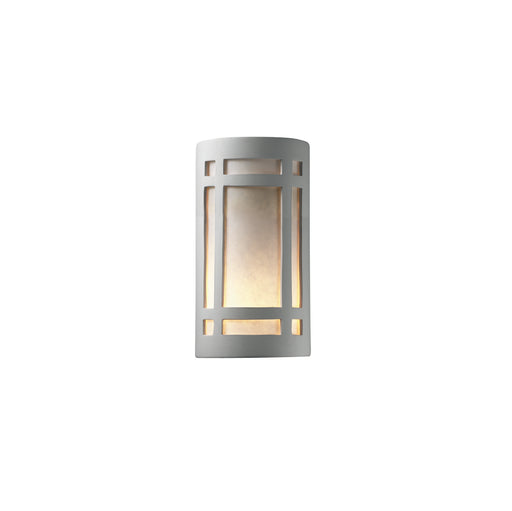 Justice Designs - CER-7495-BIS-LED2-2000 - LED Lantern - Ambiance - Bisque