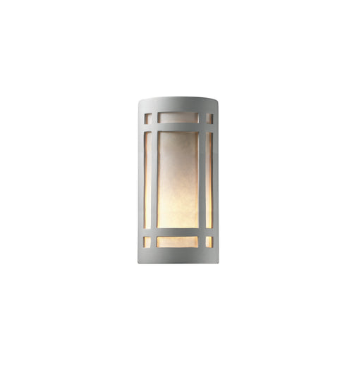 Justice Designs - CER-7497-BIS-LED2-2000 - LED Lantern - Ambiance - Bisque