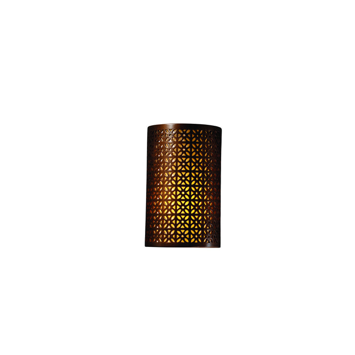 Justice Designs - CER-7815W-ANTC - Lantern - Ambiance - Antique Copper