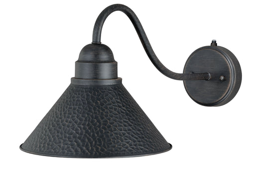 Vaxcel - T0198 - One Light Outdoor Wall Mount - Outland - Aged Iron/Light Gold