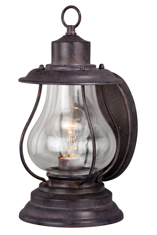 Vaxcel - T0215 - One Light Outdoor Wall Mount - Dockside - Weathered Patina