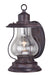 Vaxcel - T0216 - One Light Outdoor Wall Mount - Dockside - Weathered Patina