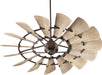 Quorum - 96015-86 - 60``Ceiling Fan - Windmill - Oiled Bronze