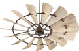 Quorum - 97215-86 - 72``Ceiling Fan - Windmill - Oiled Bronze