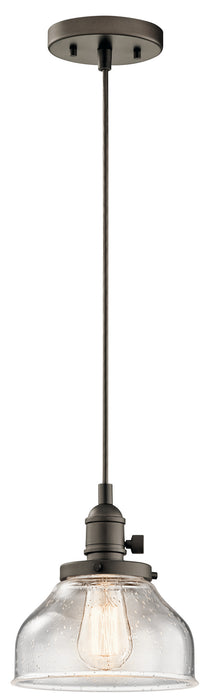 Kichler - 43850OZ - One Light Mini Pendant - Avery - Olde Bronze