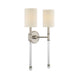 Savoy House - 9-103-2-SN - Two Light Wall Sconce - Fremont - Satin Nickel