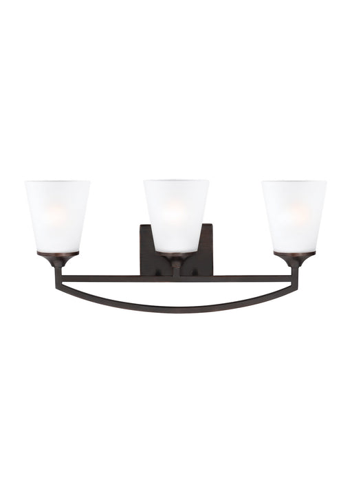 Generation Lighting - 4424503-710 - Three Light Wall / Bath - Hanford - Burnt Sienna