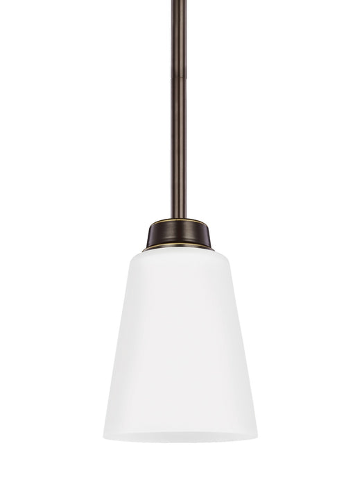 Generation Lighting - 6115201-710 - One Light Mini-Pendant - Kerrville - Bronze