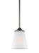 Generation Lighting - 6124501-710 - One Light Mini-Pendant - Hanford - Burnt Sienna