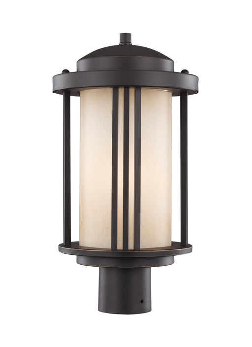 Generation Lighting - 8247901-71 - One Light Outdoor Post Lantern - Crowell - Antique Bronze